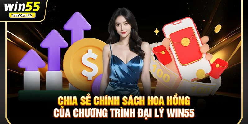 Chia sẻ chính sách hoa hồng của chương trình đại lý WIN55